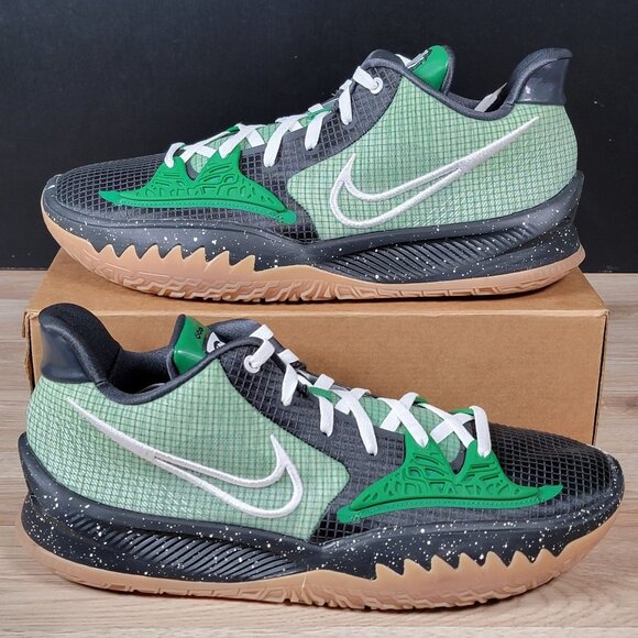 Nike Kyrie 4 EYBL Academy PE Shoes Mens Size 15 Gray Black Basketball DM9842-300 - Picture 1 of 9